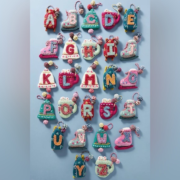 Anthropologie “S” Ornament - Picture 2 of 4